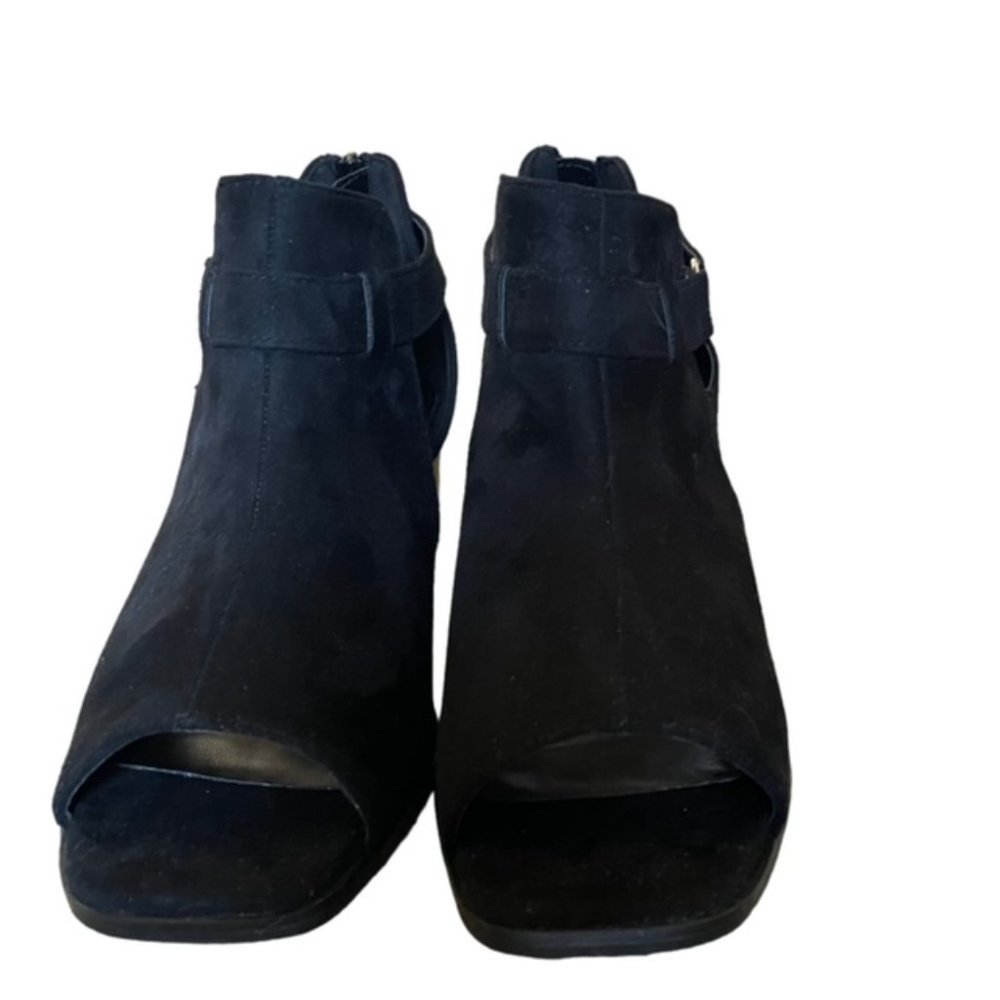 NWOT LAICIGO Peep Toe Booties Size 9 - Picture 4 of 7